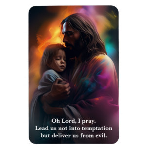 Gebet des Schutzes Jesus Christus Gewohnter Text Magnet