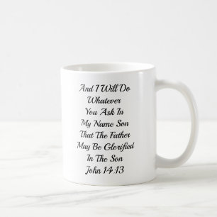 GEBET (DESIGNIERE DEINE EIGENE TASSE) KAFFEETASSE