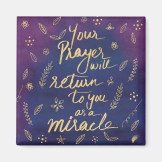 Gebet Faith Miracle Hope Affirmation Magnet