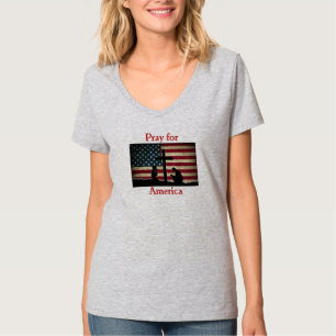 Gebet für Amerika T-Shirt