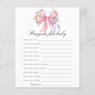 Gebet für Baby-Blumen-Babyparty