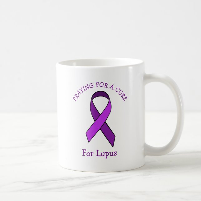 Gebet für eine Lupus-Tasse Kaffeetasse (Rechts)