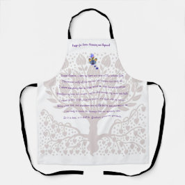 Gebet für göttliche Reinigung und Angleichung Schürze