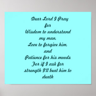 Gebet für Hilfe Poster