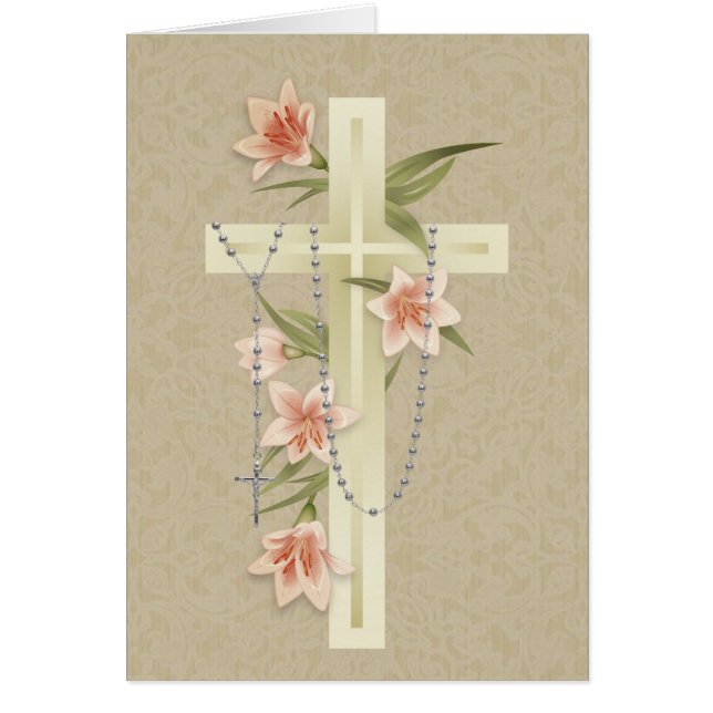 Gebet für Sie Blumenkatholische Heilige Rosenkirch (Vorne)