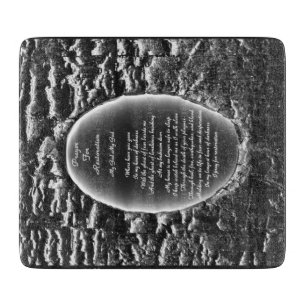 Gebet für Wiederherstellung Schneidebrett