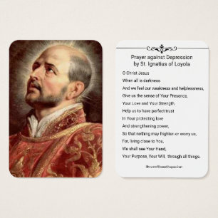 Gebet gegen Depression St. Ignatius Loyola