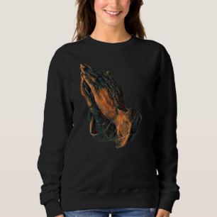 Gebet Hände Amen Jesus Sweatshirt