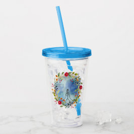 Gebet Hände Aquarell Acryltrinkbecher