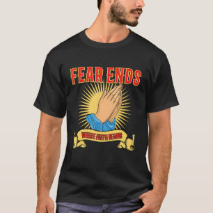Gebet Hände Gebet Kirche Gott Glaube Hoffnung Gnad T-Shirt