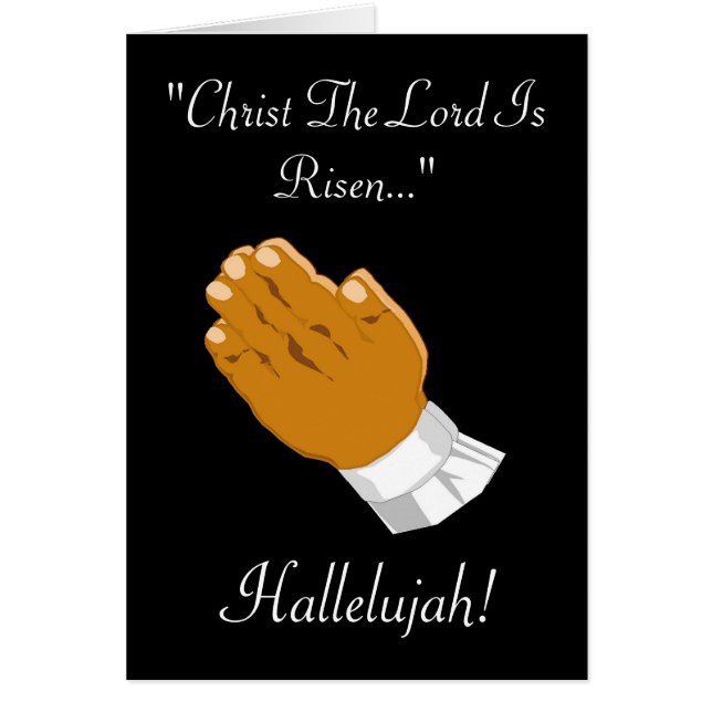 Gebet Hände Kind Christus Der Herr ist verschwiege (Vorne)