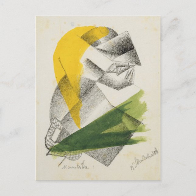 Gebet II, c.1913 (Lithograph) Postkarte (Vorderseite)