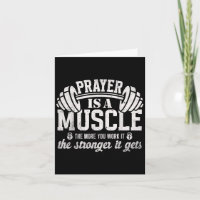 Gebet ist ein Muskel Christliches Fitnessstudio Zi