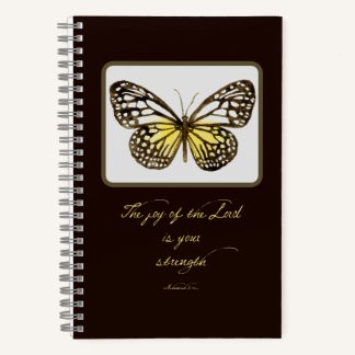Gebet Journal Watercolor Butterfly Notizbuch