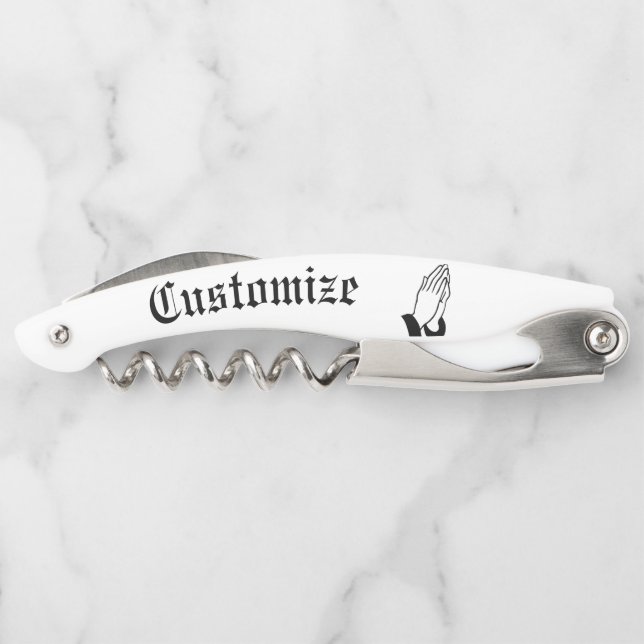 Gebet-Krieger Gebet Thunder_Cove Kellnermesser (Rückseite)