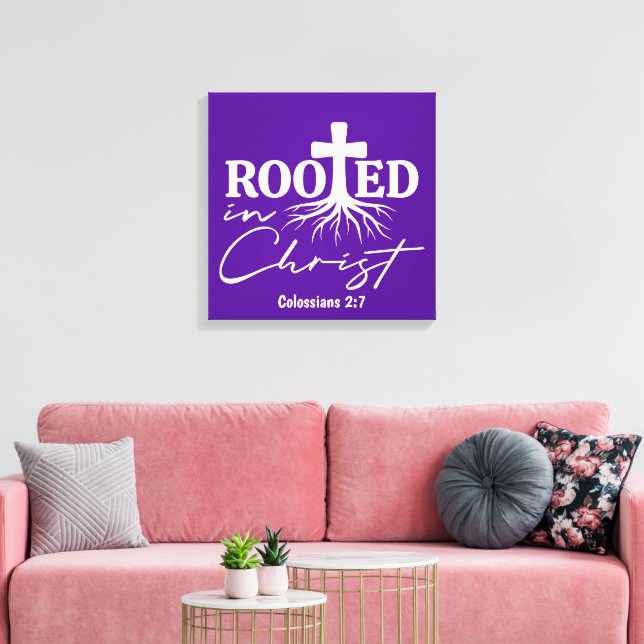 Gebet- Leinwand (Glanz) (Insitu (Wohnzimmer))