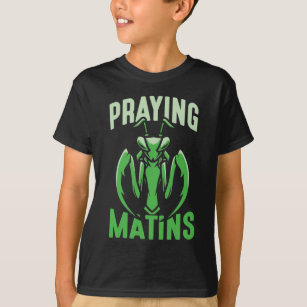 Gebet Mantis Cooler Grüner Insektenfang T-Shirt
