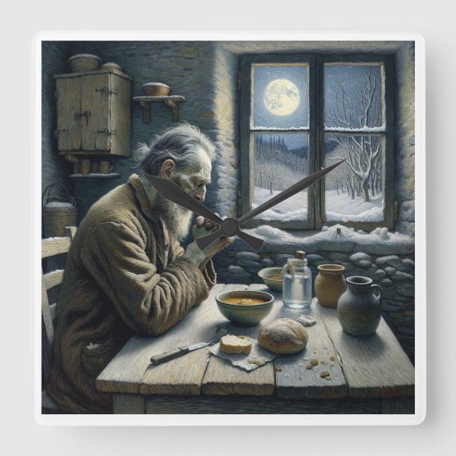 Gebet mit der Uhr (Vorderseite)