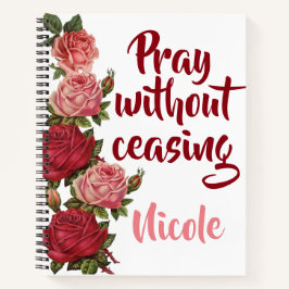 Gebet ohne Einstellung Notizbuch