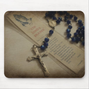 Gebet und Rosary Mousepad