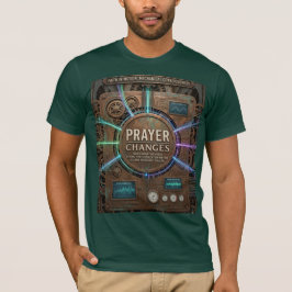 Gebet verändert alles – Futuristische Steampunk-T  T-Shirt
