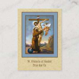 Gebet von St Francis heiliger Karten Assisis
