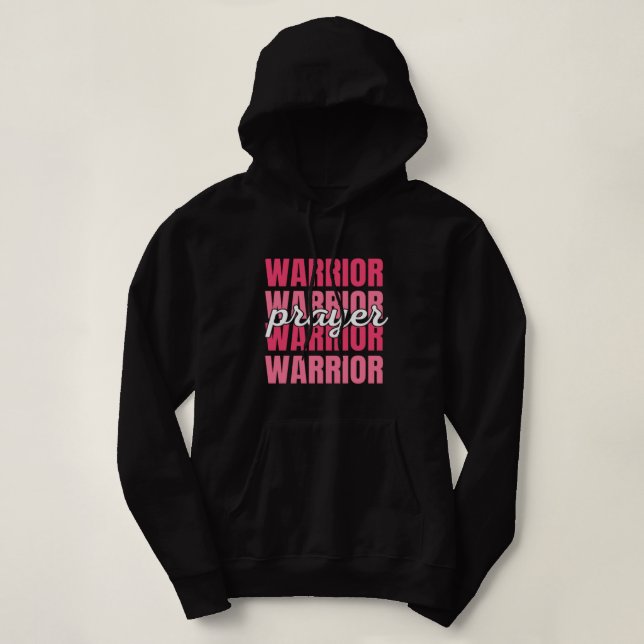 Gebet-Warrior-Hooded-Sweatshirt Hoodie (Design vorne)