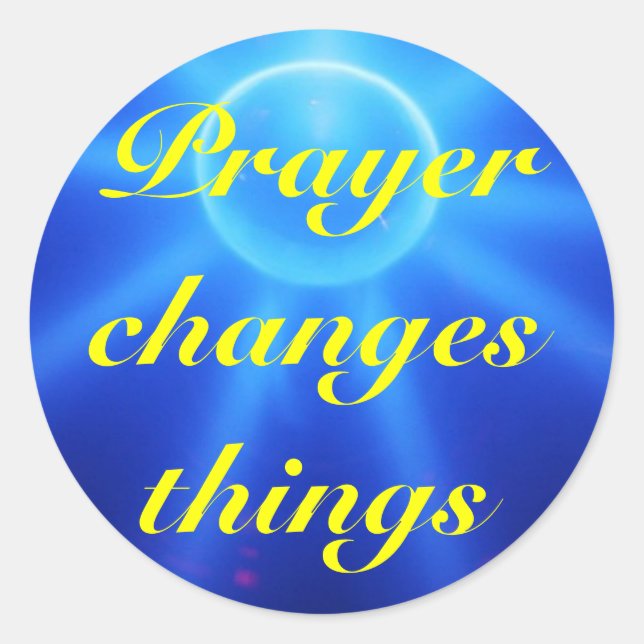 Gebet wechselt Aufkleber (Vorderseite)