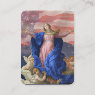 Gebet, welches die USA zu Mary tadellos anvertraut Visitenkarte