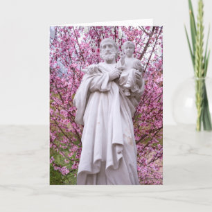Gebet zu St Joseph (Gebet in 1900 Jahren alt) Karte