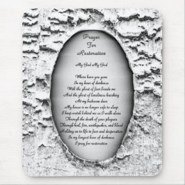 Gebet zur Wiederherstellung Mousepad