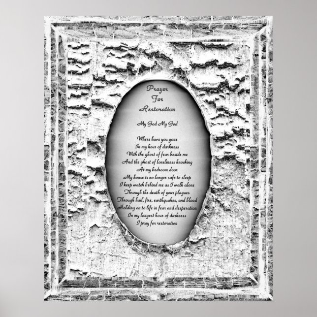 Gebet zur Wiederherstellung Poster (Vorne)