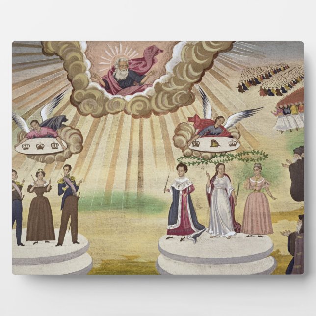 Gebete an die Götter für die Befreiung Griechenlan Fotoplatte (Vorderseite)