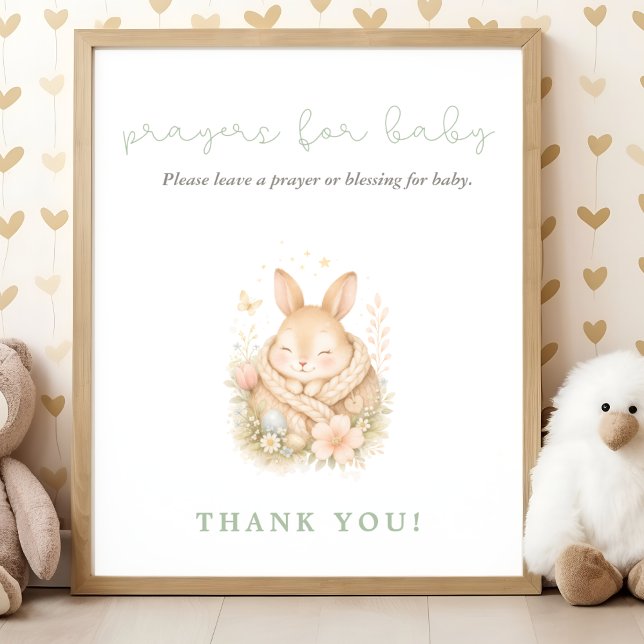 Gebete für Baby bei der Baby Shower zum kleinen Hä Poster (Von Creator hochgeladen)