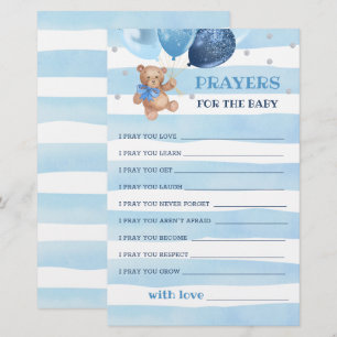 Gebete für Baby Shower Teddy Bear