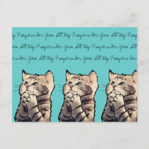 Gebete für Sie Postkarte