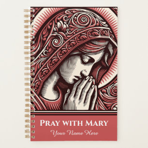 Gebete gesegnete Jungfrau Mary Personalisierbar Planer