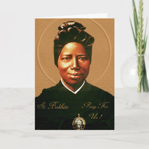 Gebete nach St. Bakhita Karte