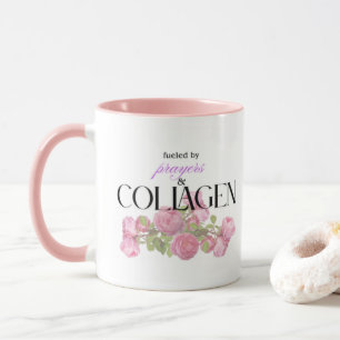 Gebete und Kollagen Tasse