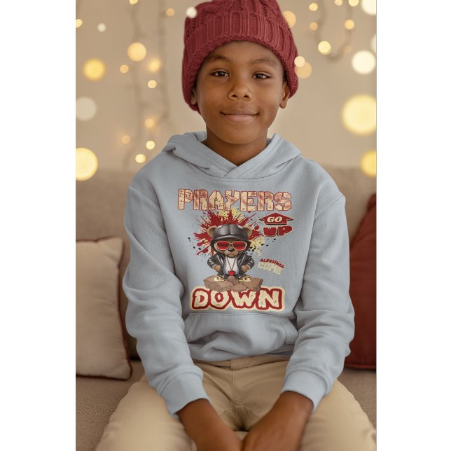 Gebete werden Christlicher Glaube Hoodie (Von Creator hochgeladen)