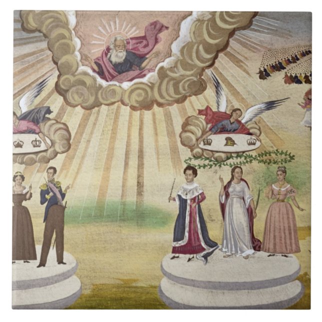 Gebete zu den Göttern für die Befreiung von Fliese (Vorderseite)