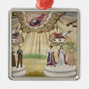 Gebete zu den Göttern für die Befreiung von Ornament Aus Metall