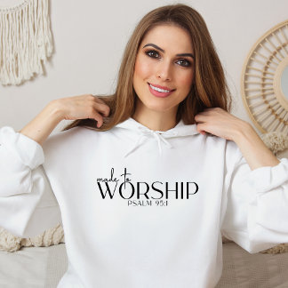 Gebetet an religiöse Christliche Hoodie