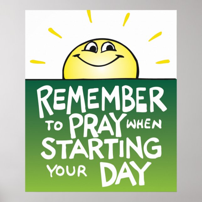 Gebetposter Poster (Vorne)