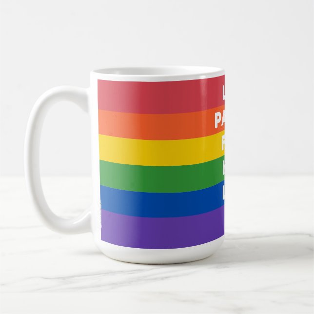 Gebetsflagge des hl. Franziskus Kaffeetasse (Links)