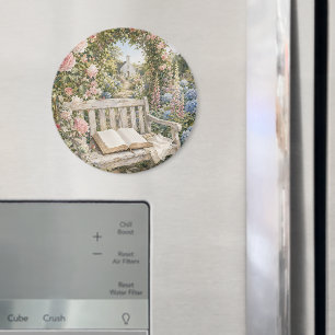 Gebetsgartenbank-Kapelle Aquarell Magnet