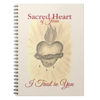 Gebetsjournal zum Heiligen Herz Jesu Notizblock