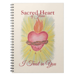 Gebetsjournal zum Heiligen Herzen Jesu Notizblock