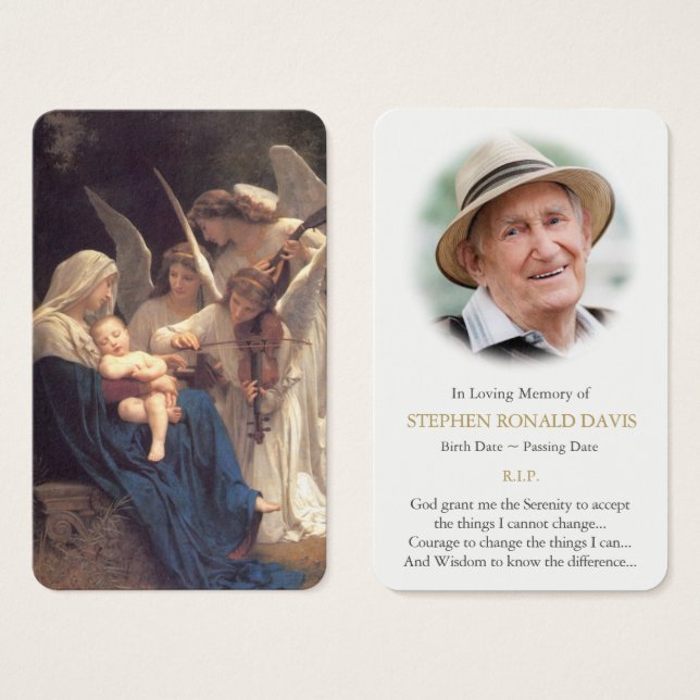 Gebetskarte | Engelsong (Vorne & Hinten)