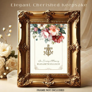 Gebetskarte für Marian Cross Beerdigung